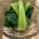 小松菜の煮浸し(むしろ12食御膳)