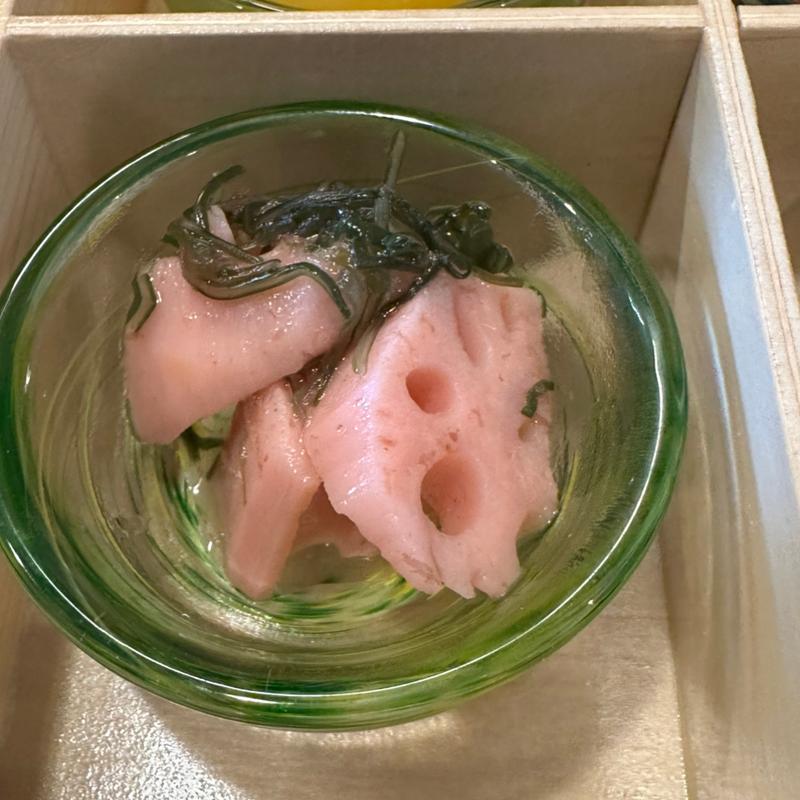 蓮根の梅酢(むしろ12食御膳)(むしろ和食)