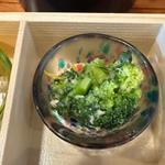 ブロッコリーとツナの和え物(むしろ12食御膳)(むしろ和食)