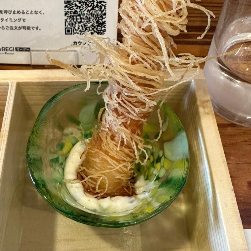 海老のカダイフ揚げ(むしろ12食御膳)(むしろ和食)
