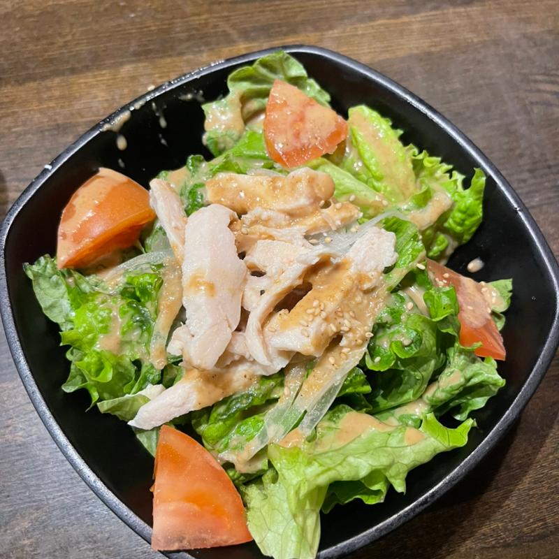 棒棒鶏サラダ(四十五縁家 鶴ヶ島西口駅前店)