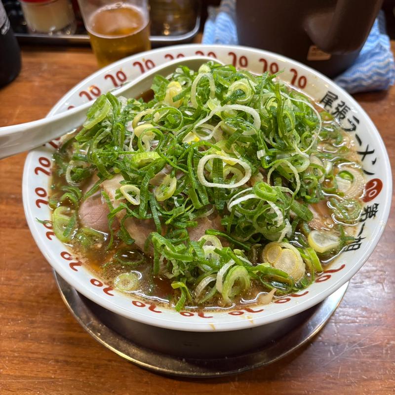 チャーシュー麺大盛り(尾張ラーメン 第一旭 錦店 )