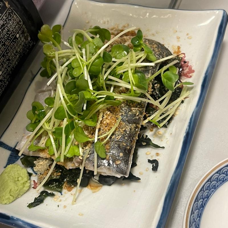 炙りしめ鯖のごま醤油(博多劇場 大宮店)