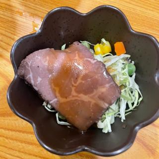 お通し ローストビーフ