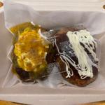 ハンバーグ　ワサマヨとハニーマスタード(武州うどんあかね&みどりダイニング)