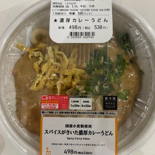 スパイスがきいた濃厚カレーうどん