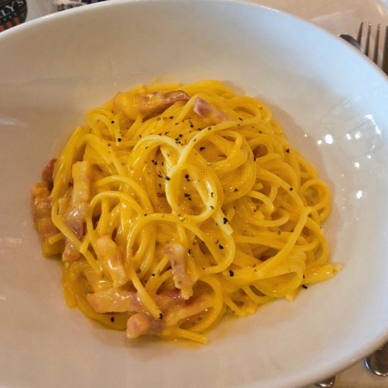 薫りとコクのカルボナーラwithパンチェッタ(タリーズコーヒー アル・プラザ高槻店)