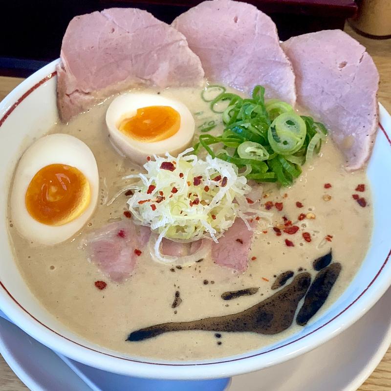 特製サバ白湯(らーめん香澄 中崎町店 （ラーメン カスミ）)