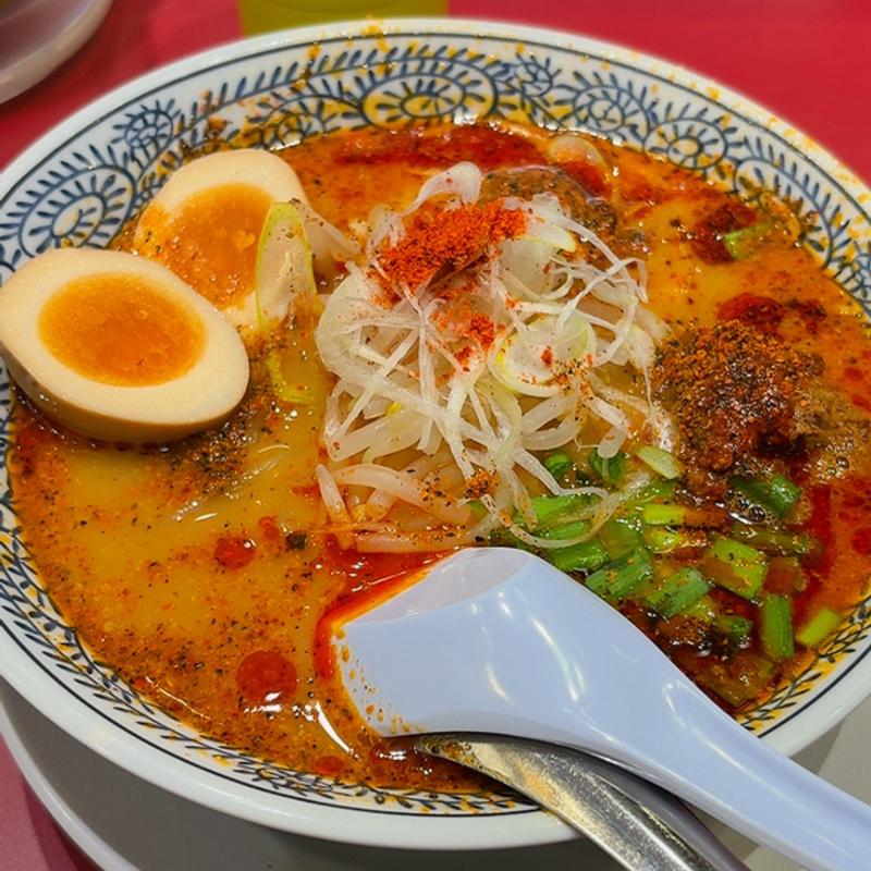担々麺(丸源ラーメン 札幌菊水元町店)