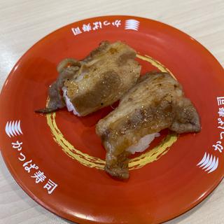 牛カルビ炙り(かっぱ寿司 北松本店 )