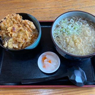 かき揚げ丼セット(田か乃 )