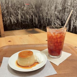 【本和香糖の焼きプリン】