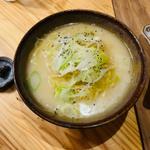 鶏白湯ネギラーメン