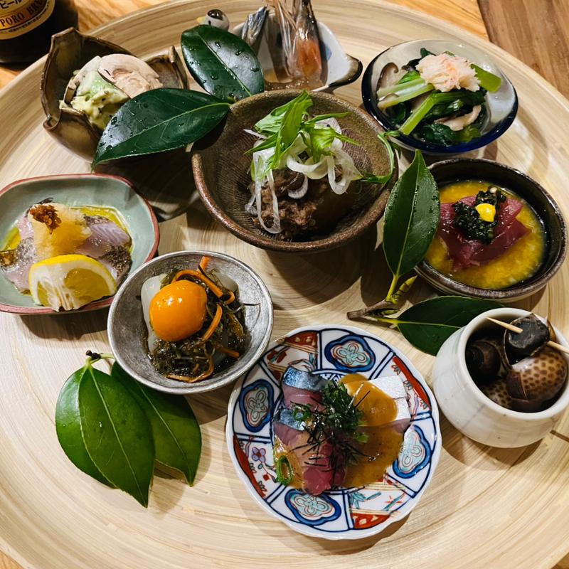 本日の酒盛りコース(CHACHUCHO-ちゃちゅちょ-和カフェ＆美味しいご飯日本酒バー)