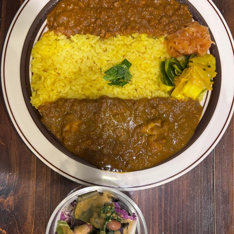 2種盛りセット(ウミネコカレー )