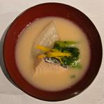 鰆と聖護院大根の白味噌仕立て