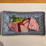 自家製ハムと季節の野菜サラダ(洋食堂すずき)