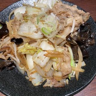 白菜牛肉オイスターポン酢炒め(清龍 池袋西口店)