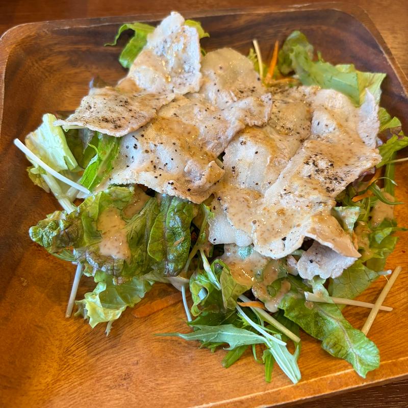 焼きしゃぶサラダ(府中焼き•鉄板料理 OLLIE'S【オーリーズ】)