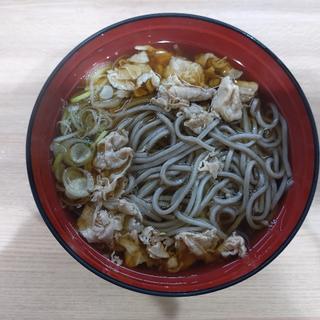 肉そば(立ちそば処鷹 郡山)