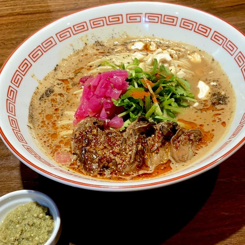 牡蠣担々麺(SPICE×RAMEN ススス)