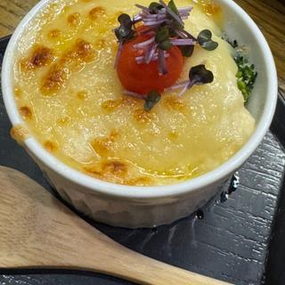 カブとブロッコリーの白味噌仕立てのグラタン