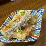 祖谷の歩危揚げの餡掛け