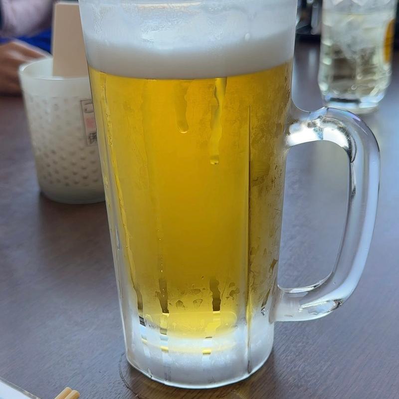 生ビール(一山 いけす)