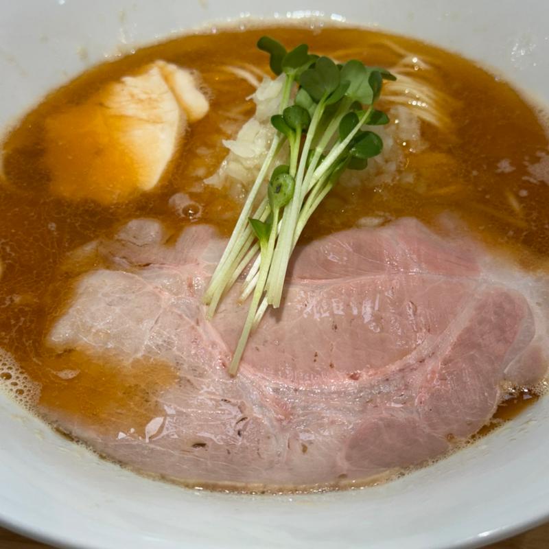 濃厚炭火焼魚らーめん(麺処 しな川)