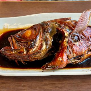 きんめだい煮魚半身(ライスセット)(一山 いけす)