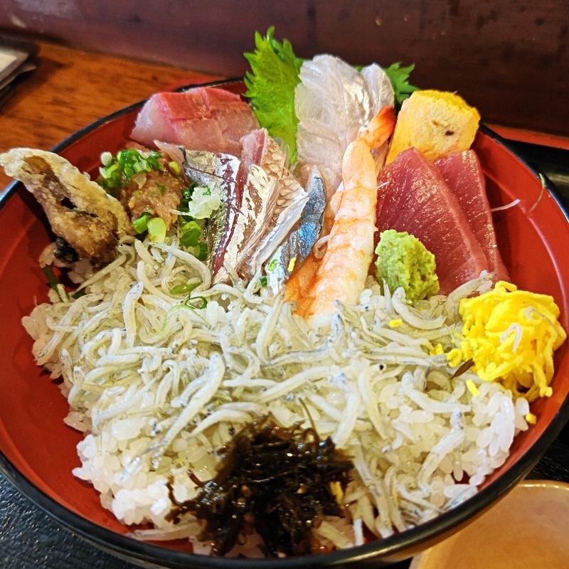 夕凪丼定食(舟善海産物)