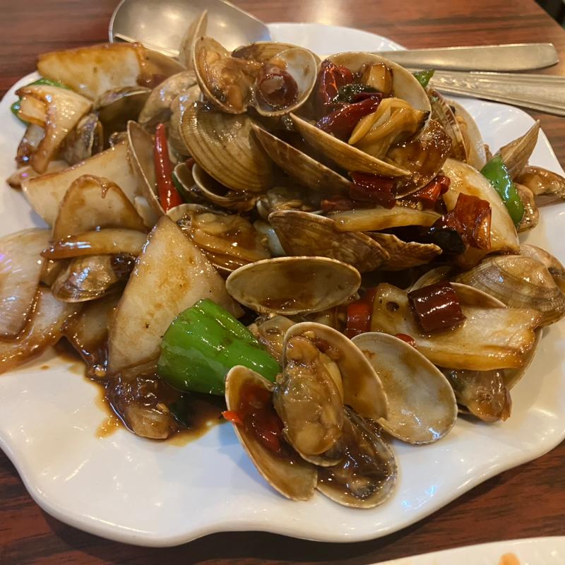 アサリの辛味炒める(錦華楼 鶯谷店)