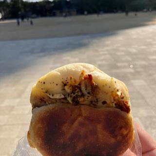 プルドポーク×キャベツ×グレープフルーツマスタードのパニーニ