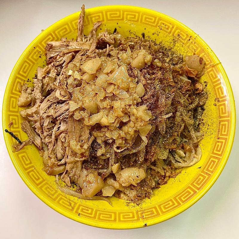 汁なし(ラーメン道 時の鐘)