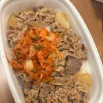 キムチ牛丼　メガ盛り