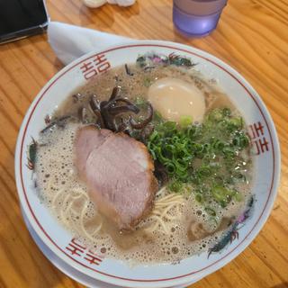豚骨ラーメン&煮玉子