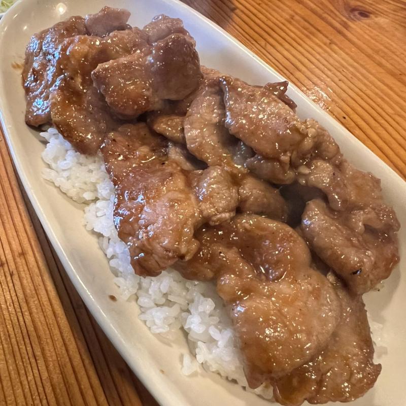 生姜焼きライス(くりすたる)