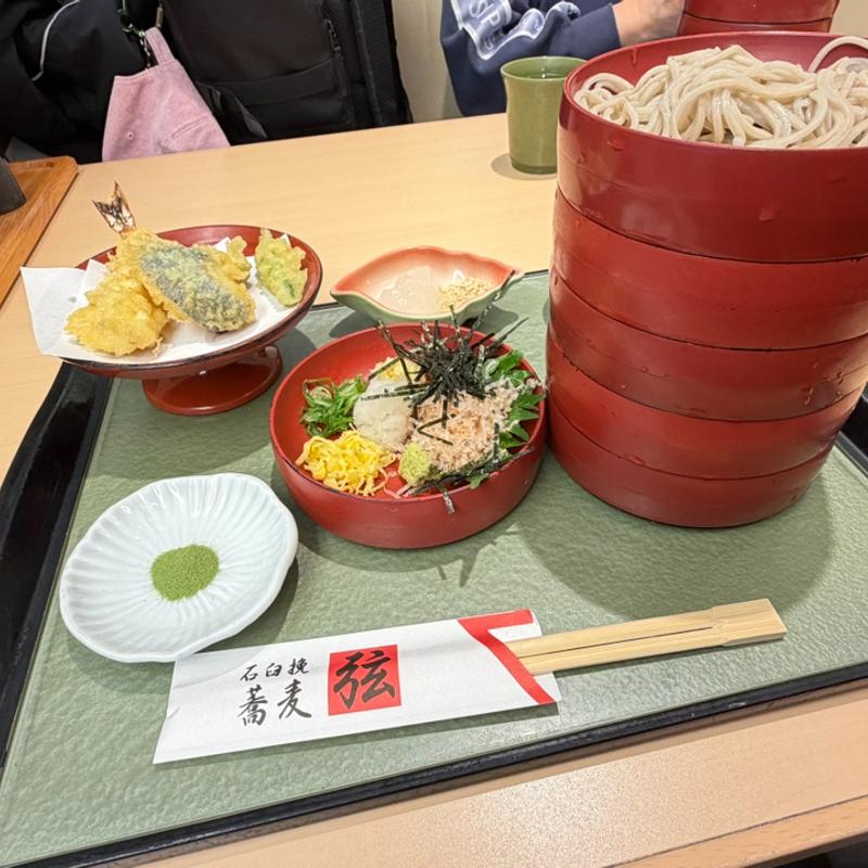 (蕎麦と地鶏串焼 弦 サウスゲート店)