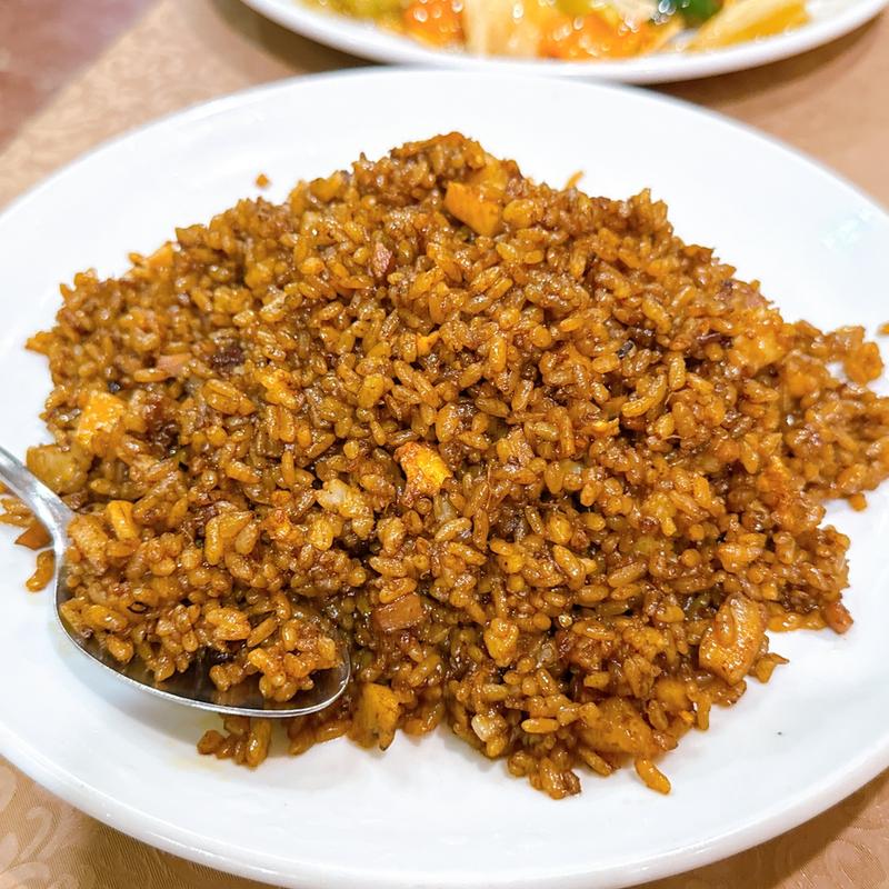 海鮮XO醬黒チャーハン(景徳鎮酒家)