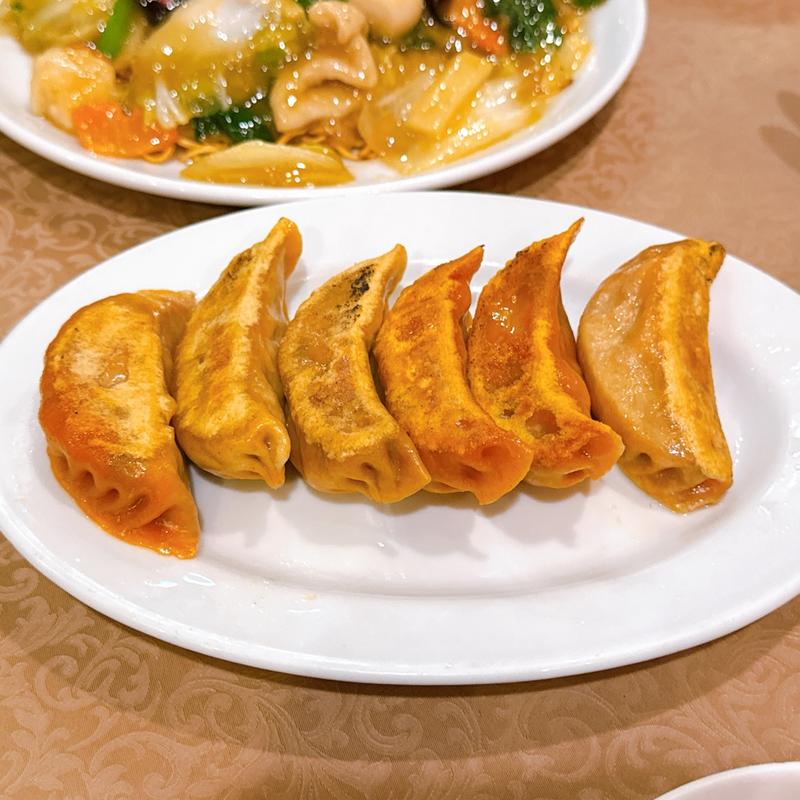 四川風焼き餃子(景徳鎮酒家)