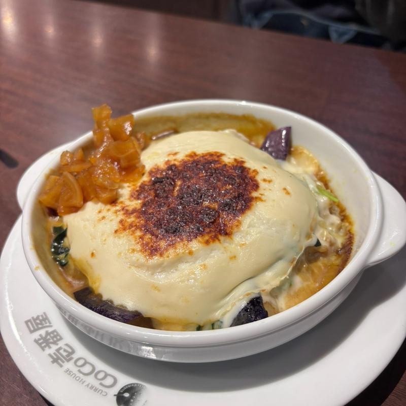 ナスとほうれん草のドリア(CoCo壱番屋 高浜一本木店)