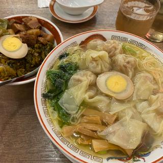 粗びき肉汁雲呑麺