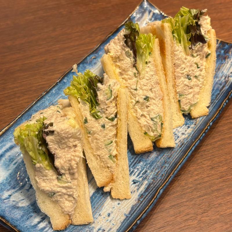 寿司屋が本気で作るツナサンド(立川泉町すしわさび)