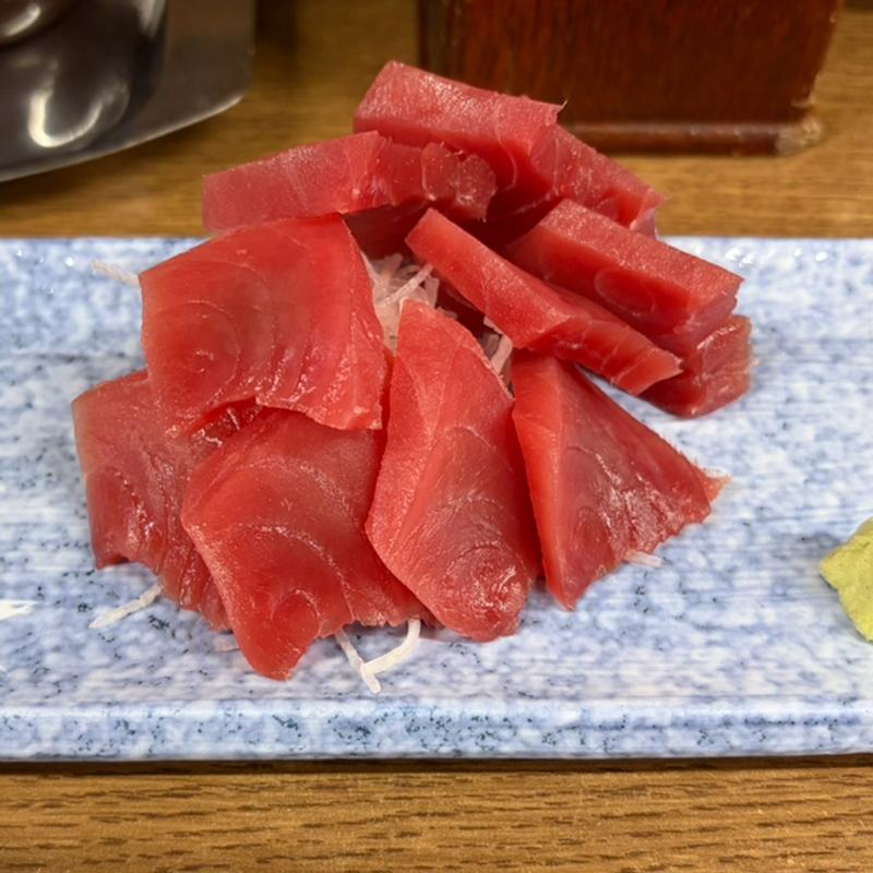 まぐろぶつ切り(食事処かずき)