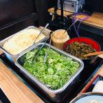 セルフサービスの薬味