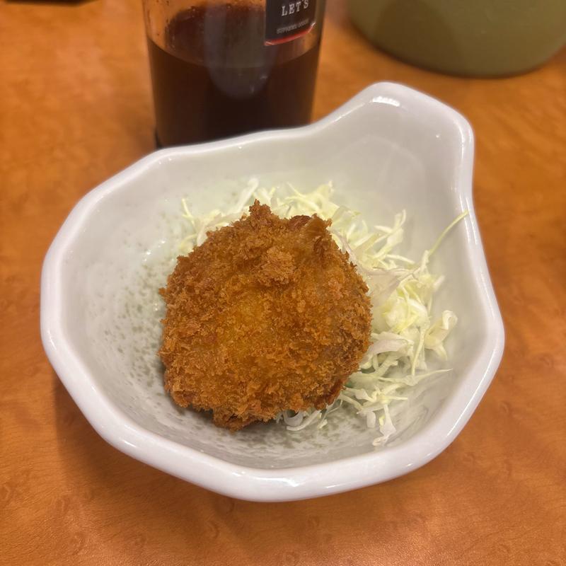 無料ミニメンチカツ(山田うどん食堂 上尾小泉店 )