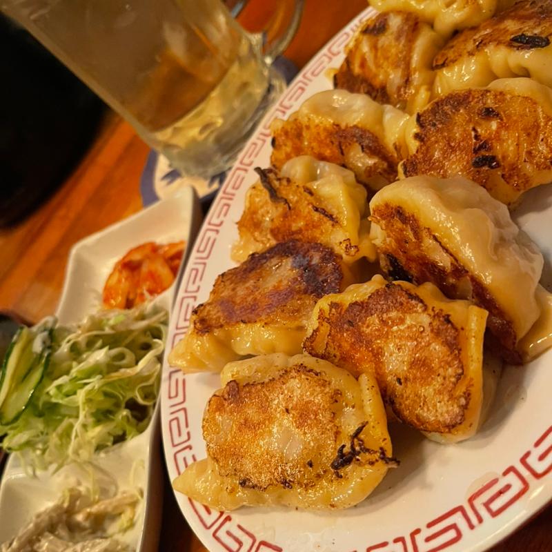 餃子&お通し(新茶家 （シンチャヤ）)