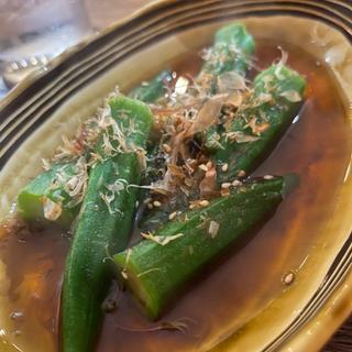 オクラのお浸し