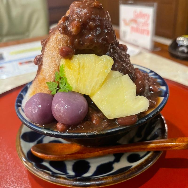 ゆくらオリジナル沖縄ぜんざい(御菓子御殿 国際通り松尾店 （おかしごてん）)