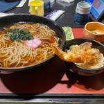 ミニ天丼倍盛そば